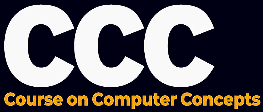 COURSE ON COMPUTER CONCEPTS ( CCC )